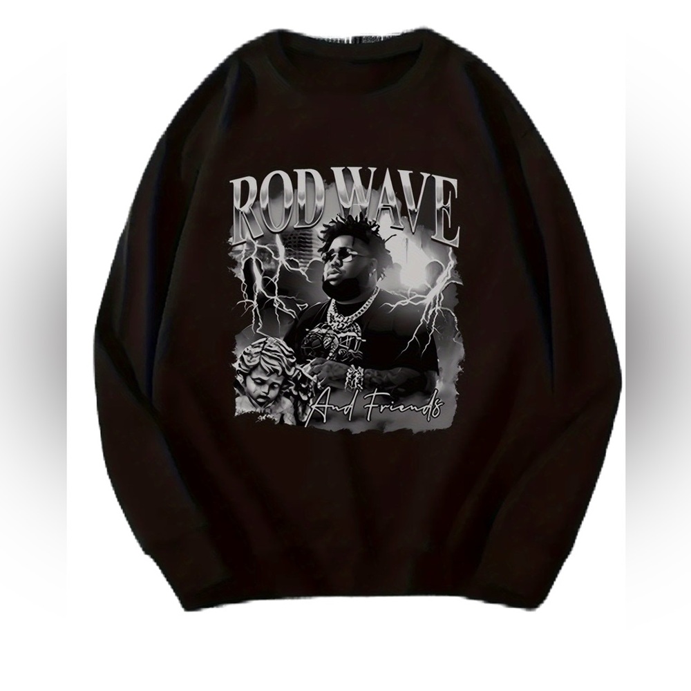 RODWAVE and‎ Friends Hip Hop Rap Fleece Sweatshirt NEW Size S